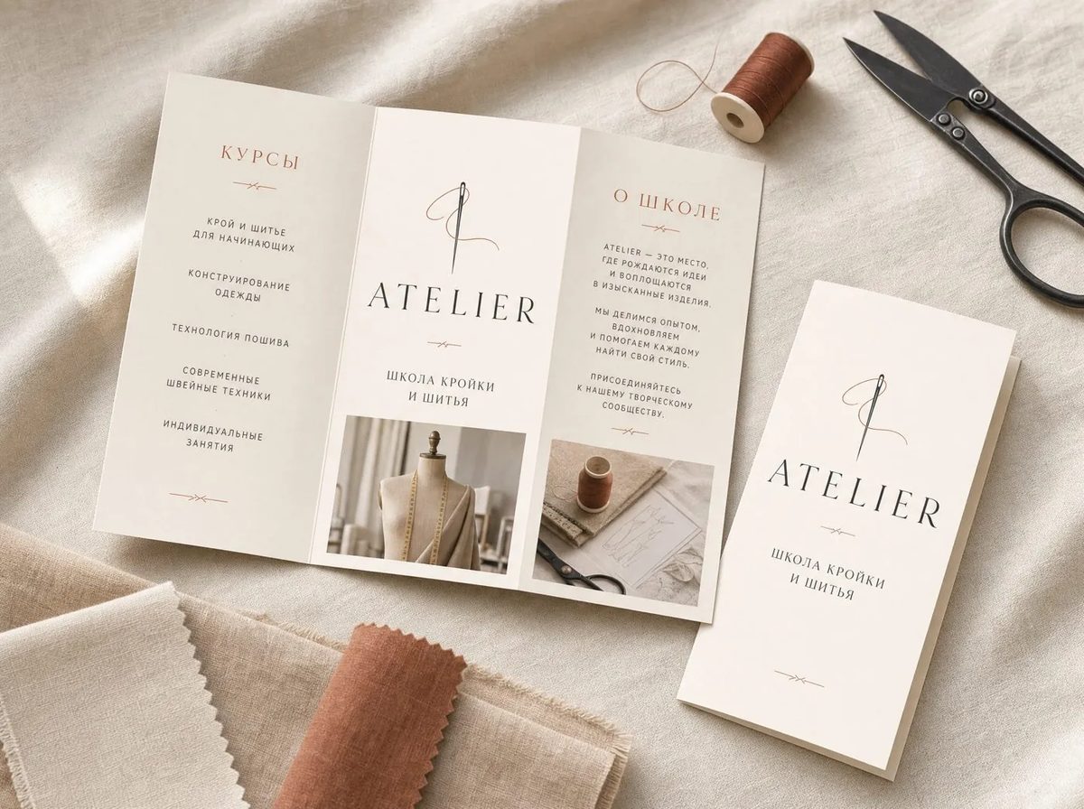 брошюра ATELIER