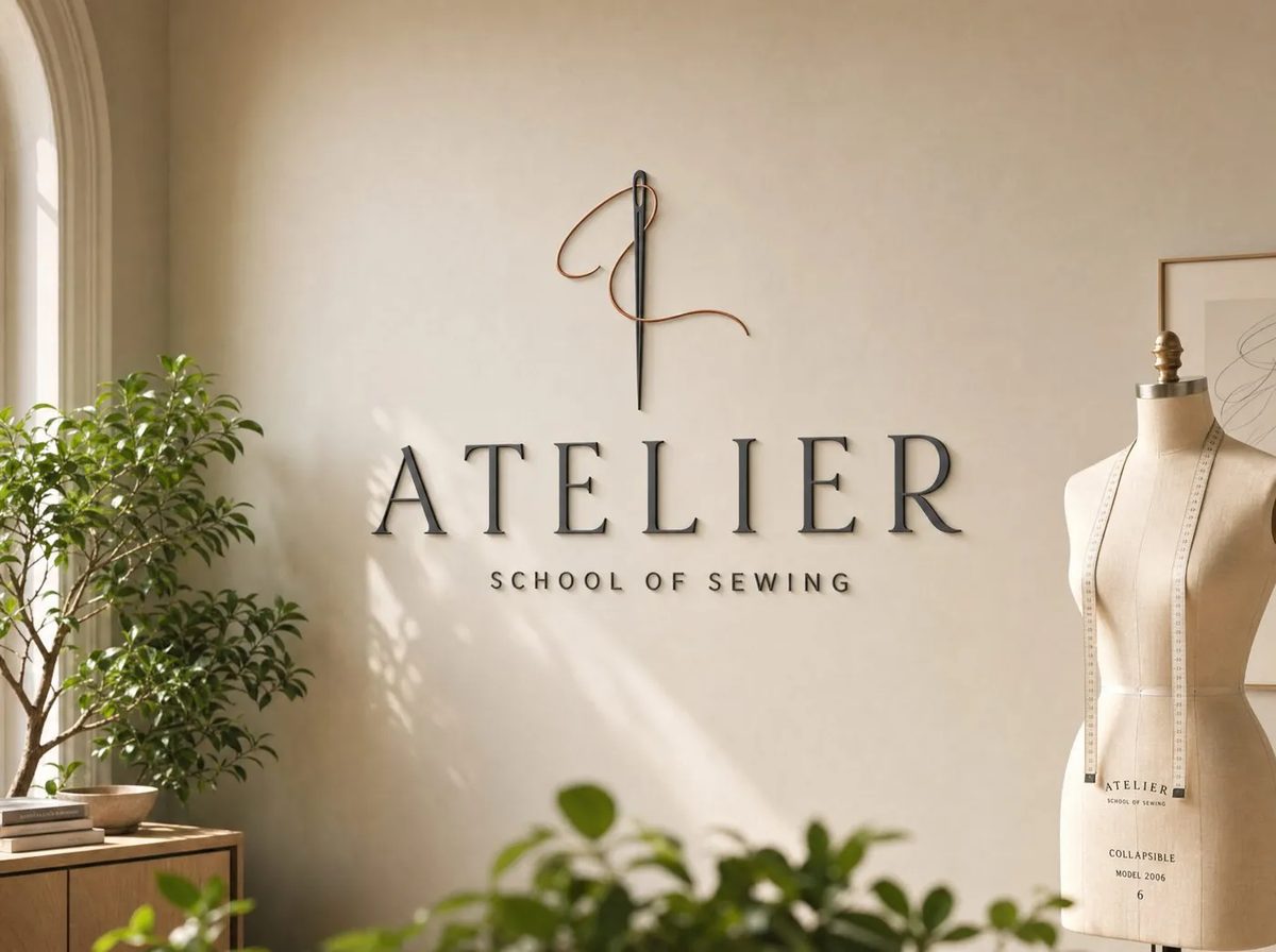 вывеска ATELIER